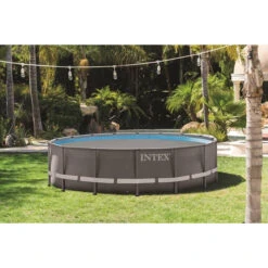 Bâche à Bulles Renforcée Intex Pour Piscine Ronde Ø 4,27 M -Piscines Ubbink Boutique 00140 ambiance sans logo min