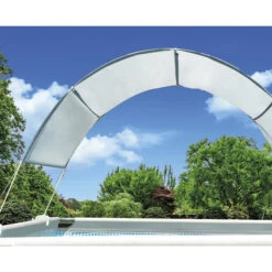 Voile D'ombrage Pour Piscine Hors Sol Intex -Piscines Ubbink Boutique 28054 ambiance 2 min