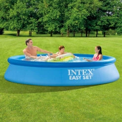 Piscine Autoportée Intex Easy Set 3,05 X 0,61 M + épurateur 1 M³/h -Piscines Ubbink Boutique 28116np raviday piscine intex easy set 244 061 ambiance min 1