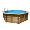 Piscine En Bois Octogonale Ubbink Océa 5,10 X 1,20 M - Liner Bleu -Piscines Ubbink Boutique 510 7 1