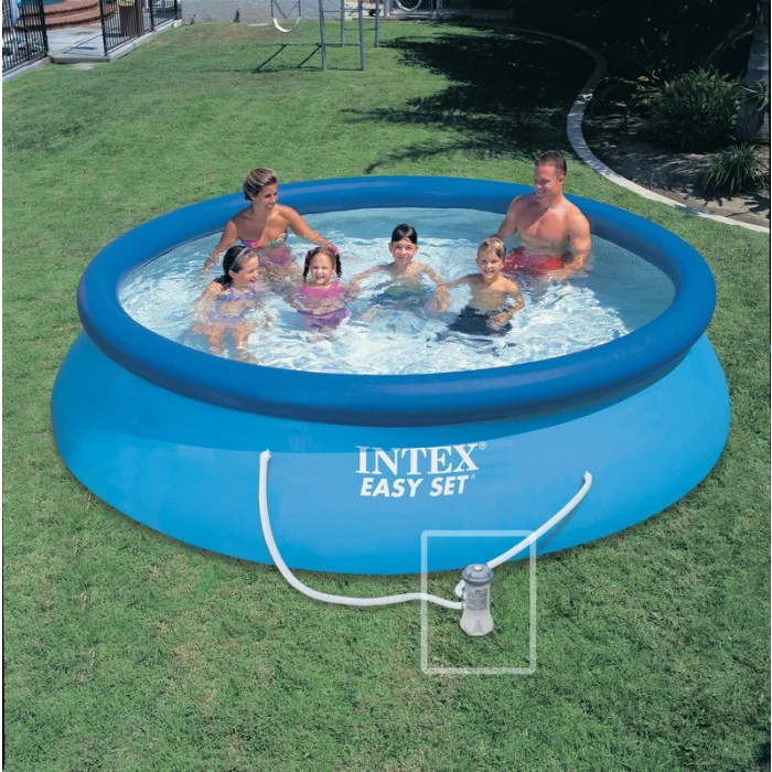 Piscine Autoportée Intex Easy Set 3,66 X 0,76 M + Épurateur 5 Piscine Autoportée Intex Easy Set 3,66 X 0,76 M + Épurateur – Image 3