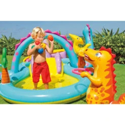 Aire De Jeu Gonflable Dinoland Intex 9 Aire De Jeu Gonflable Dinoland Intex -Piscines Ubbink Boutique 57135 3