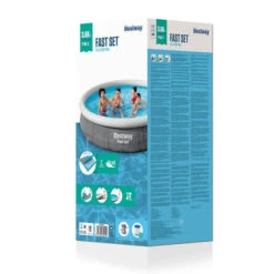 Piscine Autoportée Bestway Fast Set™ Aspect Rotin 3,66 X 0,76 M -Piscines Ubbink Boutique 57445 piscine ronde bestway fast set rotin 366 76 packaging