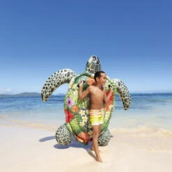 Tortue De Mer Tropicale Gonflable Intex 9 Tortue De Mer Tropicale Gonflable Intex -Piscines Ubbink Boutique 57555 tortue gonflable ambiance 3 min