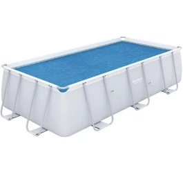 Bâche à Bulles Bestway Rectangulaire 9,27 X 4,54 M Pour Piscine De 9,56 X 4,88 X 1,32 M 3 Bâche à Bulles Bestway Rectangulaire 9,27 X 4,54 M Pour Piscine De 9,56 X 4,88 X 1,32 M
