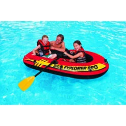 Bateau Gonflable INTEX Explorer Pro 200 + Rames -Piscines Ubbink Boutique 58356 in use 859 4 1