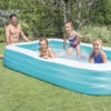 Piscine Gonflable Rectangulaire INTEX Family 2 Piscine Gonflable Rectangulaire INTEX Family -Piscines Ubbink Boutique 58484np petite piscine givree