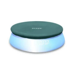 Bâche De Protection Intex Pour Piscine Autoportée Ronde Ø 4,57 M