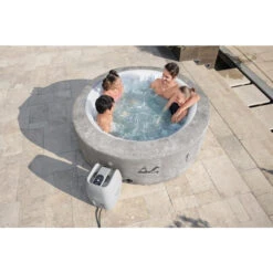 Spa Gonflable Bestway Lay-Z Spa ZURICH AirJet 4 Places -Piscines Ubbink Boutique 60065 spa gonflable bestway lay z spa zurich ambiance 2