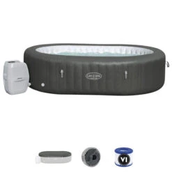 Spa Gonflable Bestway Lay-Z Spa MAURITIUS AirJet 7 Places -Piscines Ubbink Boutique 60067 spa gonflable bestway lay z spa mauritius accessoires inclus