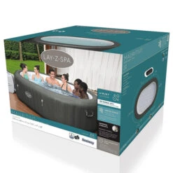 Spa Gonflable Bestway Lay-Z Spa MAURITIUS AirJet 7 Places -Piscines Ubbink Boutique 60067 spa gonflable bestway lay z spa mauritius packaging