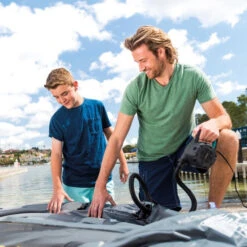 Gonfleur électrique Intex 220 V Avec Poignée -Piscines Ubbink Boutique 66644 gonfleur electrique 220 volts 2