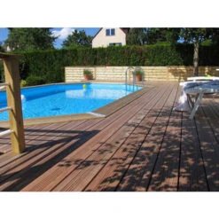 Piscine En Bois Octogonale Ubbink Océa 6,10 X 4,00 X 1,30 M - Liner Bleu 7 Piscine En Bois Octogonale Ubbink Océa 6,10 X 4,00 X 1,30 M - Liner Bleu -Piscines Ubbink Boutique 7504508 piscine bois octogonale ubbink ocea 400 610 bleu ambiance 2