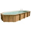Piscine En Bois Octogonale Ubbink Océa 8,60 X 4,70 X 1,30 M - Liner Beige -Piscines Ubbink Boutique 7504509 piscine bois octogonale ubbink ocea 470 860 beige