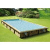 Piscine En Bois Rectangulaire Ubbink Linéa 8,00 X 5,00 X 1,40 M - Liner Bleu -Piscines Ubbink Boutique 7504771 piscine bois rectangulaire ubbink linea 500x800 bleu