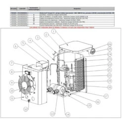 Contrôleur Pour Pompe à Chaleur Ubbink Heatermax Compact 10/20 M³ -Piscines Ubbink Boutique 7534331 controleur pompe chaleur ubbink heatermax compact 10 schema