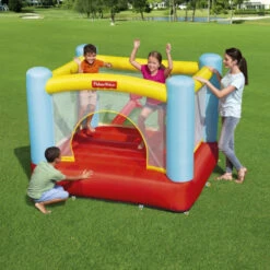 Trampoline à Air Constant Bouncetacular Fisher Price™ Bestway -Piscines Ubbink Boutique 93549 ambiance