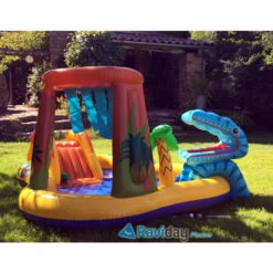Aire De Jeux Gonflable Intex Jurassic / Dinosaure -Piscines Ubbink Boutique aire de jeu intex jurassic 1