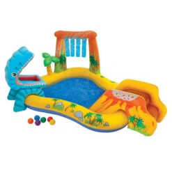 Aire De Jeux Gonflable Intex Jurassic / Dinosaure -Piscines Ubbink Boutique aire de jeux jurassic intex 4