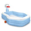 Piscine Gonflable Octogonale Avec Panier De Basket Intex -Piscines Ubbink Boutique aire de jeux piscine avec panier de basket