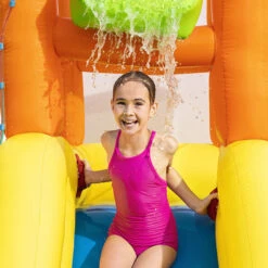 Aire De Jeux Avec Toboggan, Pataugeoire Et Canon à Eau Bestway Mont Splashmore -Piscines Ubbink Boutique aire jeux bestway mont splashmore 53345 3