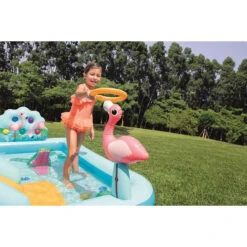 Aire De Jeux Gonflable Intex Jungle -Piscines Ubbink Boutique aire de jeux jungle anneaux