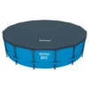 Bâche De Protection Bestway Ronde 4,57 M Pour Piscine De 4,57 Ou 4,60 M -Piscines Ubbink Boutique bache 4 saisons piscine bestway diam 457 steel pro 1