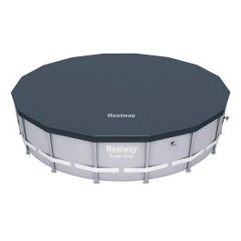 Bâche De Protection Bestway Ronde Pour Piscine De 4,60 M Ou 4,88 M 3 Bâche De Protection Bestway Ronde Pour Piscine De 4,60 M Ou 4,88 M