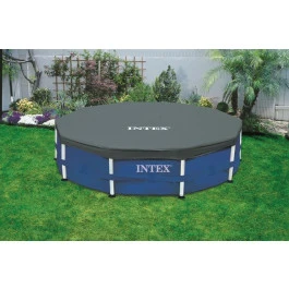 Bâche De Protection Intex Pour Piscine Tubulaire Ronde Ø 4,57 M 3 Bâche De Protection Intex Pour Piscine Tubulaire Ronde Ø 4,57 M
