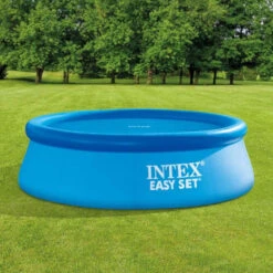 Bâche à Bulles Intex Pour Piscine Ronde Ø 2,44 M -Piscines Ubbink Boutique bache a bulle pour piscines rondes 2 44m intex 28010 2