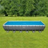 Bâche à Bulles Intex Pour Piscine Rectangulaire L 7,32 X L 3,66 M