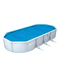 Bâche à Bulles Bestway Ovale 4,90 X 3,50 M Pour Piscine Hydrium De 5 X 3,60 X 1,20 M 3 Bâche à Bulles Bestway Ovale 4,90 X 3,50 M Pour Piscine Hydrium De 5 X 3,60 X 1,20 M