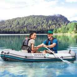Set Bateau Gonflable 3 Places Intex Mariner 3 (rames Et Gonfleur Inclus) -Piscines Ubbink Boutique bateau intex mariner 9