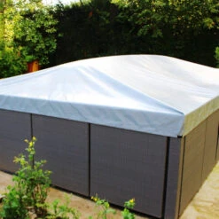 Boudin Gonflable FLOT'UP 10 M Pour Hivernage Piscine De 10,50 à 11,50 M -Piscines Ubbink Boutique boudin gonflable flotup hivernage piscine ambiance 3 8