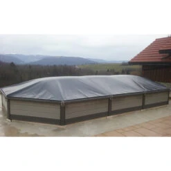 Boudin Gonflable FLOT'UP 8 M Pour Hivernage Piscine De 8,50 à 9,50 M -Piscines Ubbink Boutique boudin gonflable flotup hivernage piscine ambiance 6