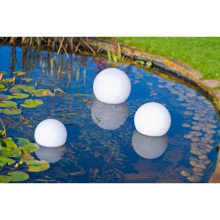 Boule Lumineuse LED Solaire Ubbink Multibright Solar Float - 25 Cm 4 Boule Lumineuse LED Solaire Ubbink Multibright Solar Float - 25 Cm – Image 2