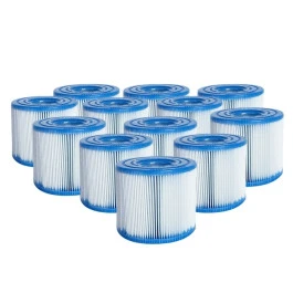 Lot De 12 Cartouches De Filtration Type H Pour Piscines Intex 3 Lot De 12 Cartouches De Filtration Type H Pour Piscines Intex