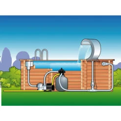 Cascade Pour Piscine Ubbink Mamba Acryl-LED -Piscines Ubbink Boutique cascade mamba acryl led ubbink sch ma 3 piscine