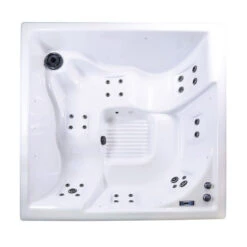 Spa Acrylique NetSpa Square 5 Personnes 12 Spa Acrylique NetSpa Square 5 Personnes -Piscines Ubbink Boutique cuve acrylique spa rigide 5 places square 1