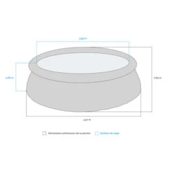 Piscine Autoportante Intex Easy Set 4,57 X 0,84 M -Piscines Ubbink Boutique dimensions piscine autoportante easy set 4 57 x 0 84 m intex 28158np