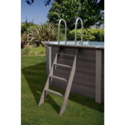 GRE Piscine Rectangulaire Composite Gré - 6,06 X 3,26 X 1,24 M -Piscines Ubbink Boutique echelle piscine composite gre 2