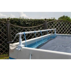 Enrouleur De Bâche à Bulles Pour Piscine En Bois Ubbink Xtra 12 Enrouleur De Bâche à Bulles Pour Piscine En Bois Ubbink Xtra -Piscines Ubbink Boutique enrouleur xtra ambiance piscine ubbink 2