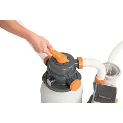 Filtre à Sable Complet Bestway Flowclear 5,6 M³/h -Piscines Ubbink Boutique flowclear bestway 5 678 m3h vanne