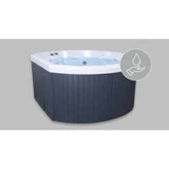 Spa Acrylique NetSpa Halfmoon 4 Personnes -Piscines Ubbink Boutique halfmoon point 03