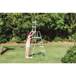 Echelle D'accès Piscine Intex 1.22 M -Piscines Ubbink Boutique intex echelle acces piscine 122 cm 28073 1