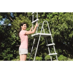 Echelle D'accès Piscine Intex 1.22 M -Piscines Ubbink Boutique intex echelle piscine 122 cm 1