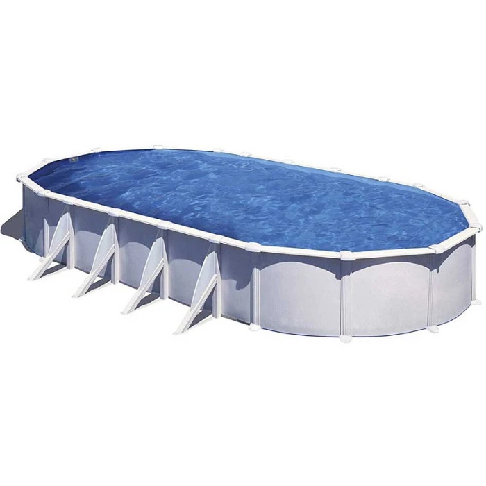 GRE Piscine Ovale Acier Gré Atlantis - 10 X 5,50 M 3 GRE Piscine Ovale Acier Gré Atlantis - 10 X 5,50 M