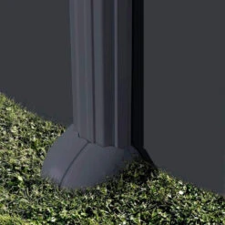 GRE Piscine Ovale Acier Gré Gris Anthracite - 6,10 X 3,75 X 1,30 M -Piscines Ubbink Boutique kitprov618gy piscine ovale acier gre gris anthracite 1 32m 610x375cm pied