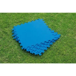 Lot De 9 Tapis De Sol Pour Piscine Ou Spa Bestway 50 X 50 Cm