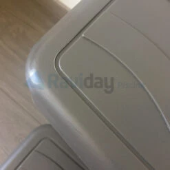 Marche-pied Pour Spa Gonflable Couleur Taupe -Piscines Ubbink Boutique marche pied spa detail